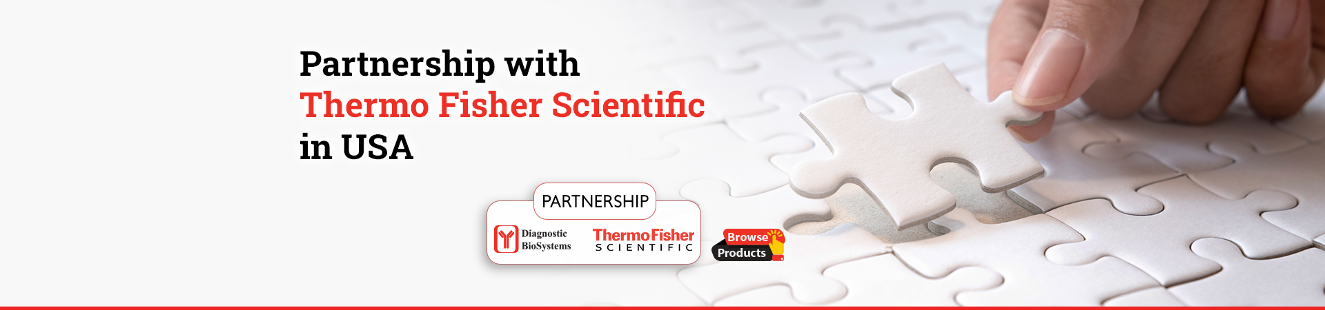DBS Partnership with ThermoFisher in USA