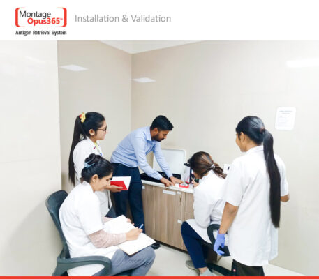 02 Montage Opus365 Installation Kiran Multi Super speciality Hospital