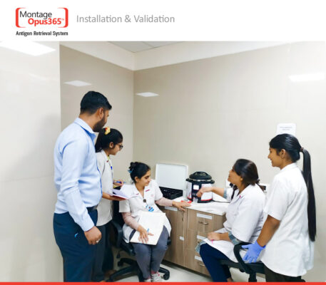 03 Montage Opus365 Installation Kiran Multi Super speciality Hospital