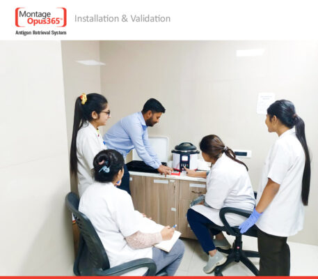 04 Montage Opus365 Installation Kiran Multi Super speciality Hospital