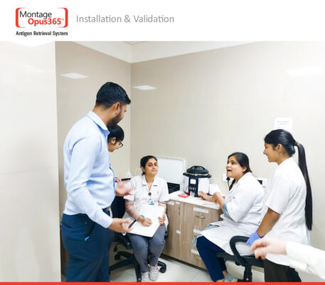 05 Montage Opus365 Installation Kiran Multi Super speciality Hospital